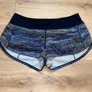 Lululemon Striped Shorts